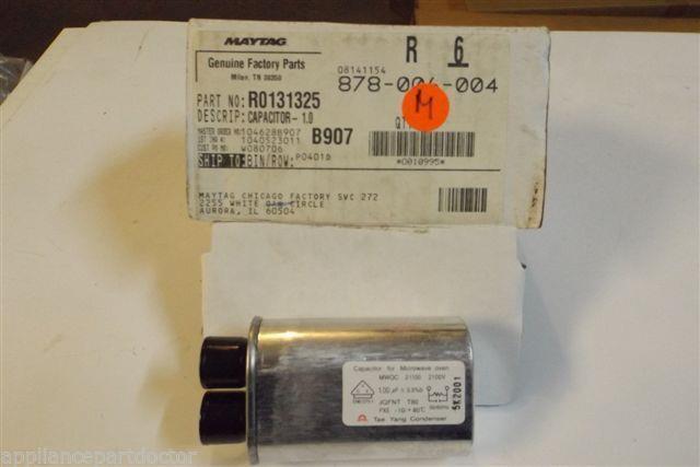 MAYTAG MICROWAVE R0131325 CAPACITOR NEW IN BOX MAYTAG MICROWAVE R0131325 CAPACITOR NEW IN BOX